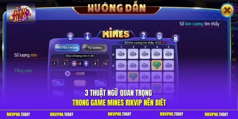 Mines Rikvip - Bí Quyết Dò Mìn Nhận Thưởng Lớn Mỗi Ngày 4 Sunwin 3 thuật ngữ quan trọng trong game Mines Rikvip nên biết