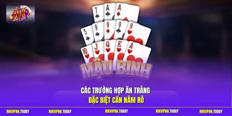 Bài Mậu Binh | Sắp Xếp 3 Chi Chuẩn Xác, Lật Kèo Trong 10s 3 Sunwin Các trường hợp ăn trắng đặc biệt cần nắm rõ