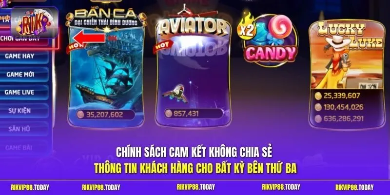Rikvip Có Uy Tín Không - Đánh Giá Dữ Liệu Hệ Thống 2026 10 Sunwin Chính sách cam kết không chia sẻ thông tin khách hàng cho bất kỳ bên thứ ba n