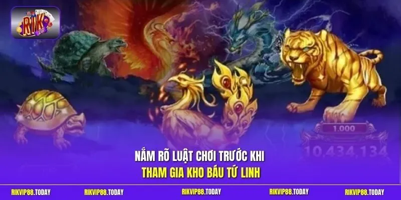 Kho Báu Tứ Linh | Quay Hũ Thần Thánh Giật Jackpot Trăm Triệu 2 Sunwin Nắm rõ luật chơi trước khi tham gia kho báu Tứ Linh